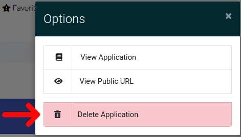 Selecting Options for ExactEstate Applications In Progress