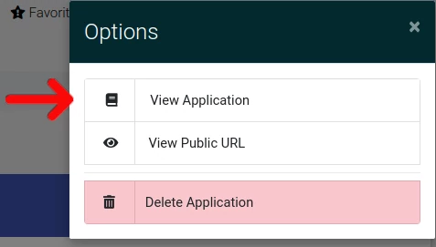 Selecting Options for ExactEstate Applications In Progress