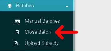 Selecting close batches in ExactEstate