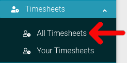 All Time Sheet Navigation for Property Management Software
