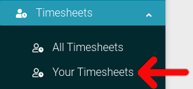 Time Sheet Navigation for Property Management Software
