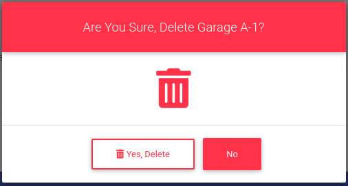 Removing Garage Location On Unit with Property Management Software