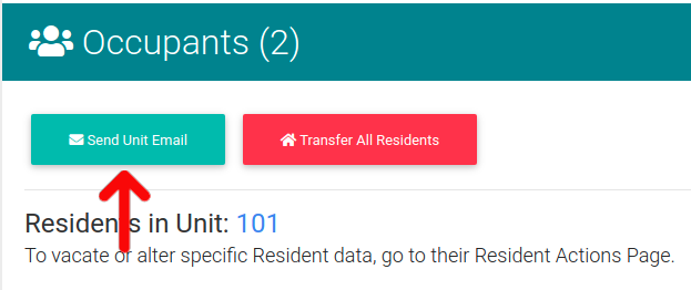 Send Email Button for Property Management Software